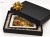 Zestaw 3 Obrazów w Ramach 33x43 cm Tryptyk Roślinny Ornament do Salonu
